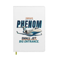Thumbnail for Embraer Phenom 300E - Cartoon - Notebook - White
