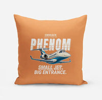 Thumbnail for Embraer Phenom 300E - Cartoon - Pillow - Orange
