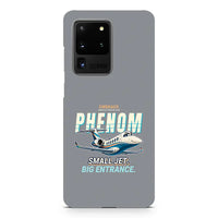Thumbnail for Embraer Phenom 300E - Cartoon - Samsung Case - Gray