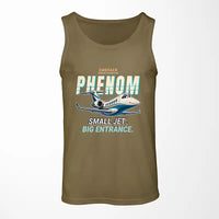 Thumbnail for Embraer Phenom 300E - Cartoon - Tank Top - Green Army