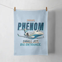 Thumbnail for Embraer Phenom 300E - Cartoon - Towel - Light Blue