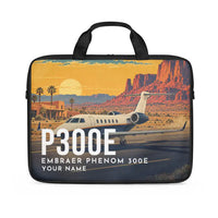 Thumbnail for Embraer Phenom 300E - Laptop Bag + Name
