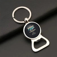 Thumbnail for Embraer Phenom 300E - Original - Bottle Opener Key Chain - Black
