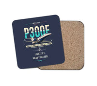 Thumbnail for Embraer Phenom 300E - Original - Coaster - Navy Blue