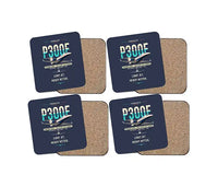 Thumbnail for Embraer Phenom 300E - Original - Coaster Set - Navy Blue