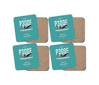 Thumbnail for Embraer Phenom 300E - Original - Coaster Set - Turquoise