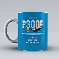 Thumbnail for Embraer Phenom 300E - Original - Mug - Turquoise