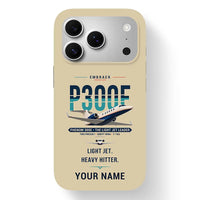 Thumbnail for Embraer Phenom 300E - Original + Name - MagSafe iPhone 17 Pro - Beige