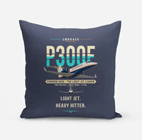 Thumbnail for Embraer Phenom 300E - Original - Pillow - Navy Blue