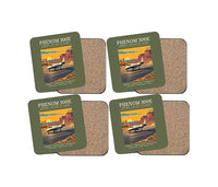 Thumbnail for Embraer Phenom 300E - Poster - Coaster Set - Green Army