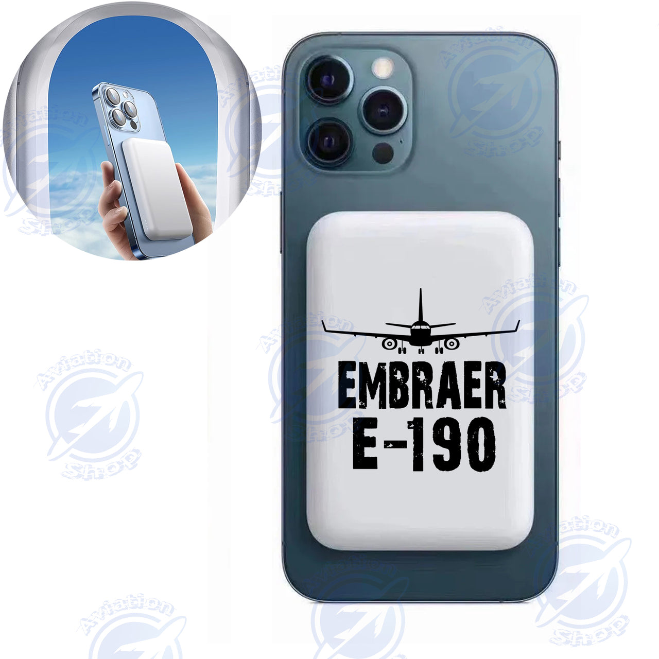 Embraer E-190 & Plane Designed MagSafe PowerBanks