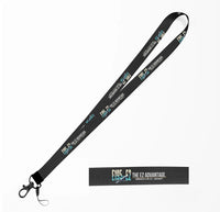 Thumbnail for Embraer E195-E2 lanyard - black