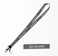 Thumbnail for Embraer EMB 120 Brasilia lanyard - gray