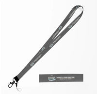 Thumbnail for Embraer ERJ145 lanyard - gray