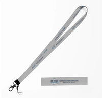 Thumbnail for Embraer ERJ145 lanyard - light gray