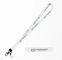 Thumbnail for Embraer ERJ145 lanyard - white