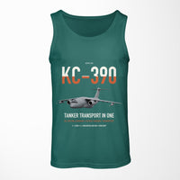 Thumbnail for Embraer KC-390 Millennium design on green tank top