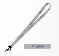 Thumbnail for Embraer Praetor 500 lanyard - light gray