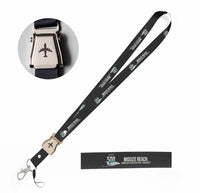 Thumbnail for Embraer Praetor 500 seat belt lanyard - black