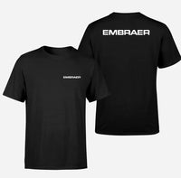 Thumbnail for Embraer & Text design on black double side