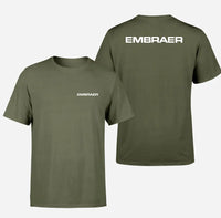 Thumbnail for Embraer & Text design on green army double side