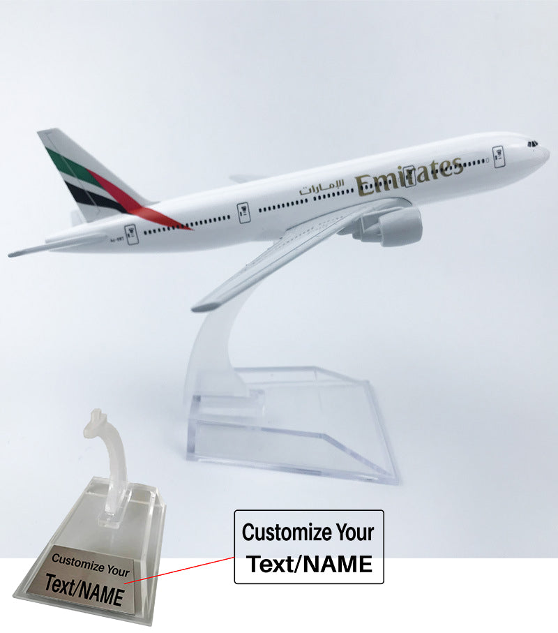 Emirates Airlines Boeing 777 Airplane Model (16CM)