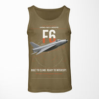 Thumbnail for English Electric Lightning F6 design on green army tank top