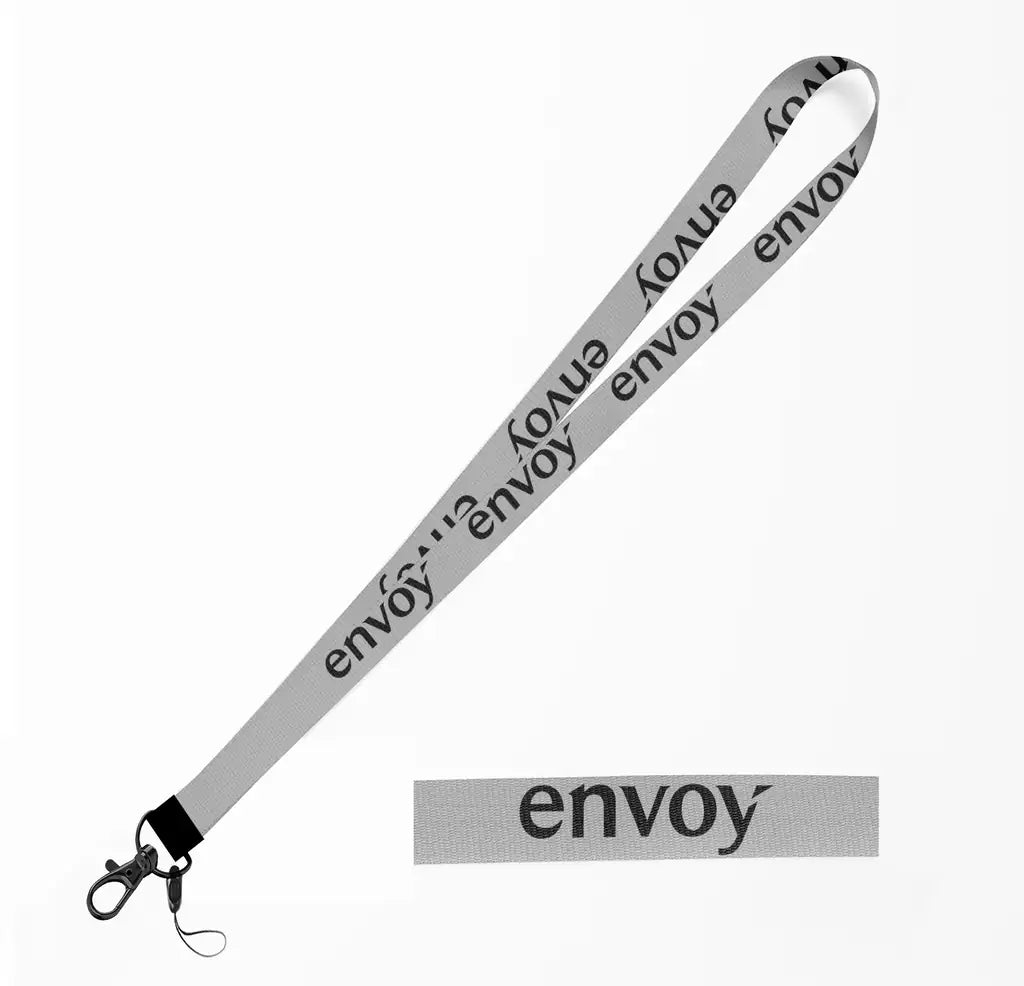 Envoy Air lanyard - light gray