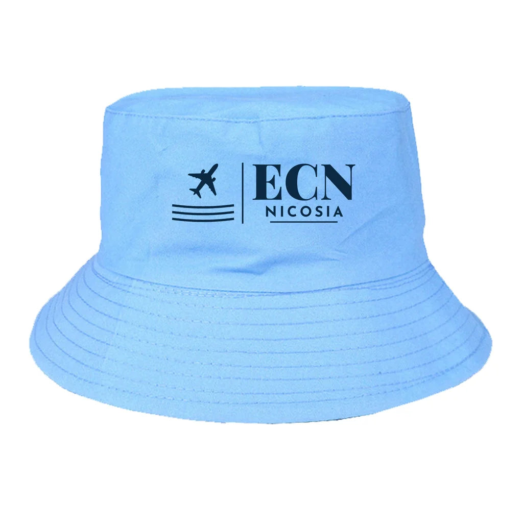 Ercan International Airport ECN — Nicosia (ECN) summer hat - light blue