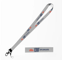 Thumbnail for Erfurt-Weimar Airport (ERF) lanyard - light gray