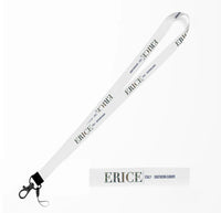 Thumbnail for Erice City Series lanyard - white