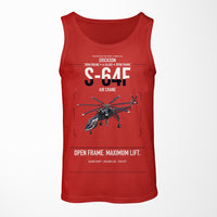 Thumbnail for Erickson S-64F Air Crane design on red tank top