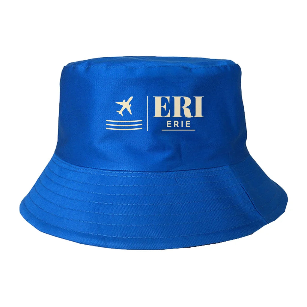 Erie International Airport (Tom Ridge Field) (ERI) summer hat - blue