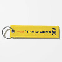 Thumbnail for Ethiopian Airlines Crew & Staff Tag Key Chains - Yellow - Crew