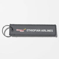 Thumbnail for Ethiopian Airlines Crew & Staff Tag Key Chains - Gray