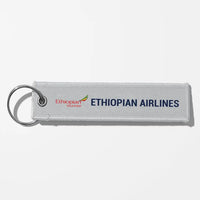 Thumbnail for Ethiopian Airlines Crew & Staff Tag Key Chains - Light Gray
