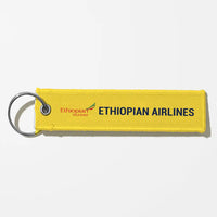 Thumbnail for Ethiopian Airlines Crew & Staff Tag Key Chains - Yellow