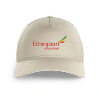 Thumbnail for Ethiopian Airlines printed hat - beige