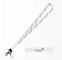 Thumbnail for Ethiopian Airlines lanyard - white