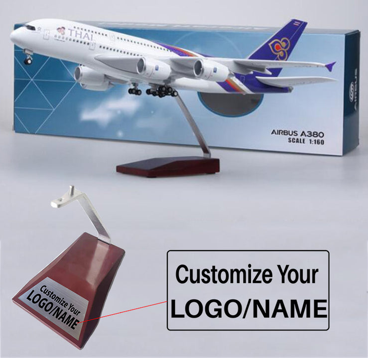 Thai Airways Airbus A380 Airplane Model (1/160 Scale) – Aviation Shop
