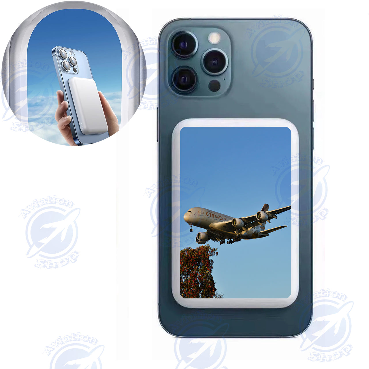 Etihad Airways A380 Designed MagSafe PowerBanks