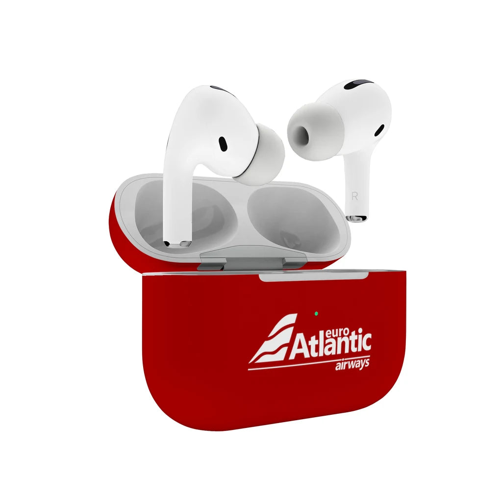 EuroAtlantic Airways AirPods Pro plastic case - Red