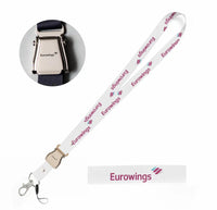 Thumbnail for Eurowings Airlines seat belt lanyard - white