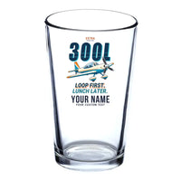 Thumbnail for Extra 300L - Cartoon + Name - Beer & Water Glass