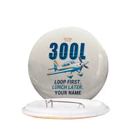 Thumbnail for Extra 300L - Cartoon + Name - Pin - Beige