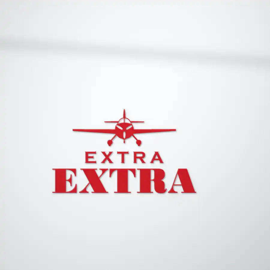 Extra 300L - Heritage Die-Cut - Red - Die-Cut - Close-up