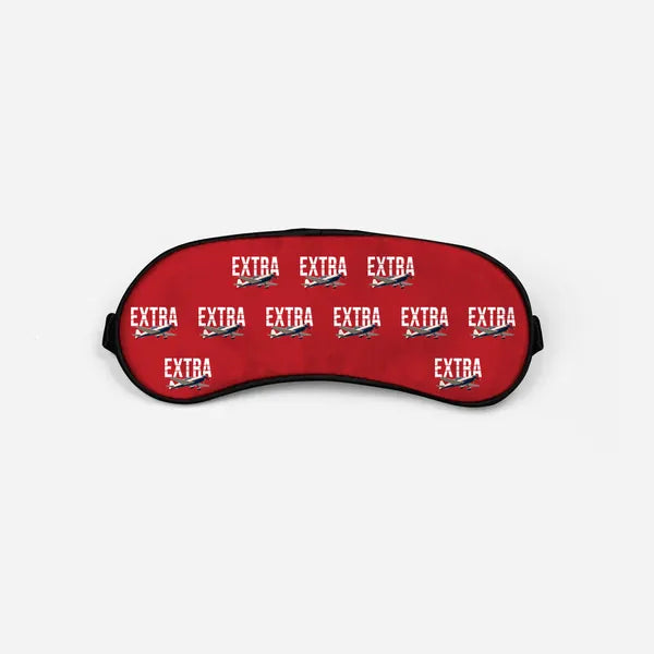 Extra 300L - Original Pattern - Sleep Mask - Red