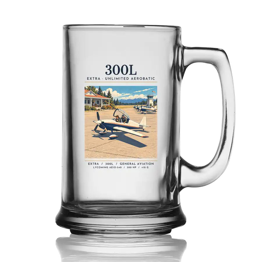 Extra 300L - Poster - Beer Glass with Holder