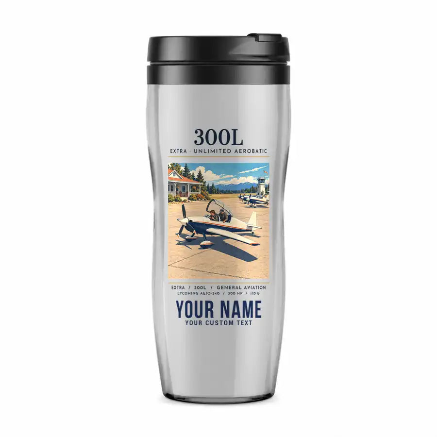 Extra 300L - Poster + Name - Plastic (No Holder) - Light Gray