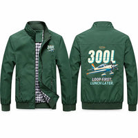 Thumbnail for Extra 300L Stylish Jackets - Stand Collar - Cartoon - Green